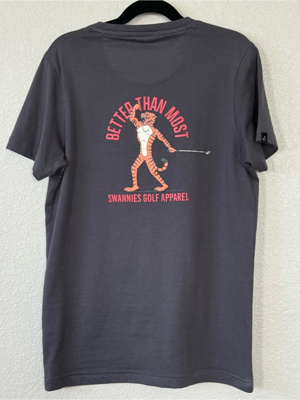 Swannies Golf Better Than Most Tiger Graphic Tee Youth L Y14/16